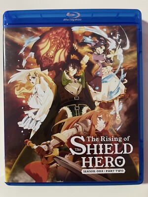 THE RISING OF THE SHIELD HERO Season One Part Two Bluray English Japanese Neu