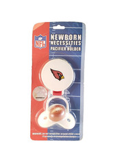 Newborn Necessities Pacifier with Holder - NFL Arizona Cardinals