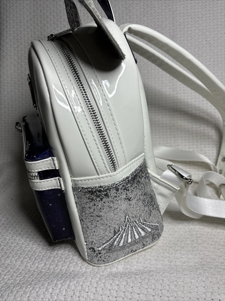 Disney Loungefly Mickey Mouse Main Attraction MMMA Space Mountain Backpack - Image 3 of 4