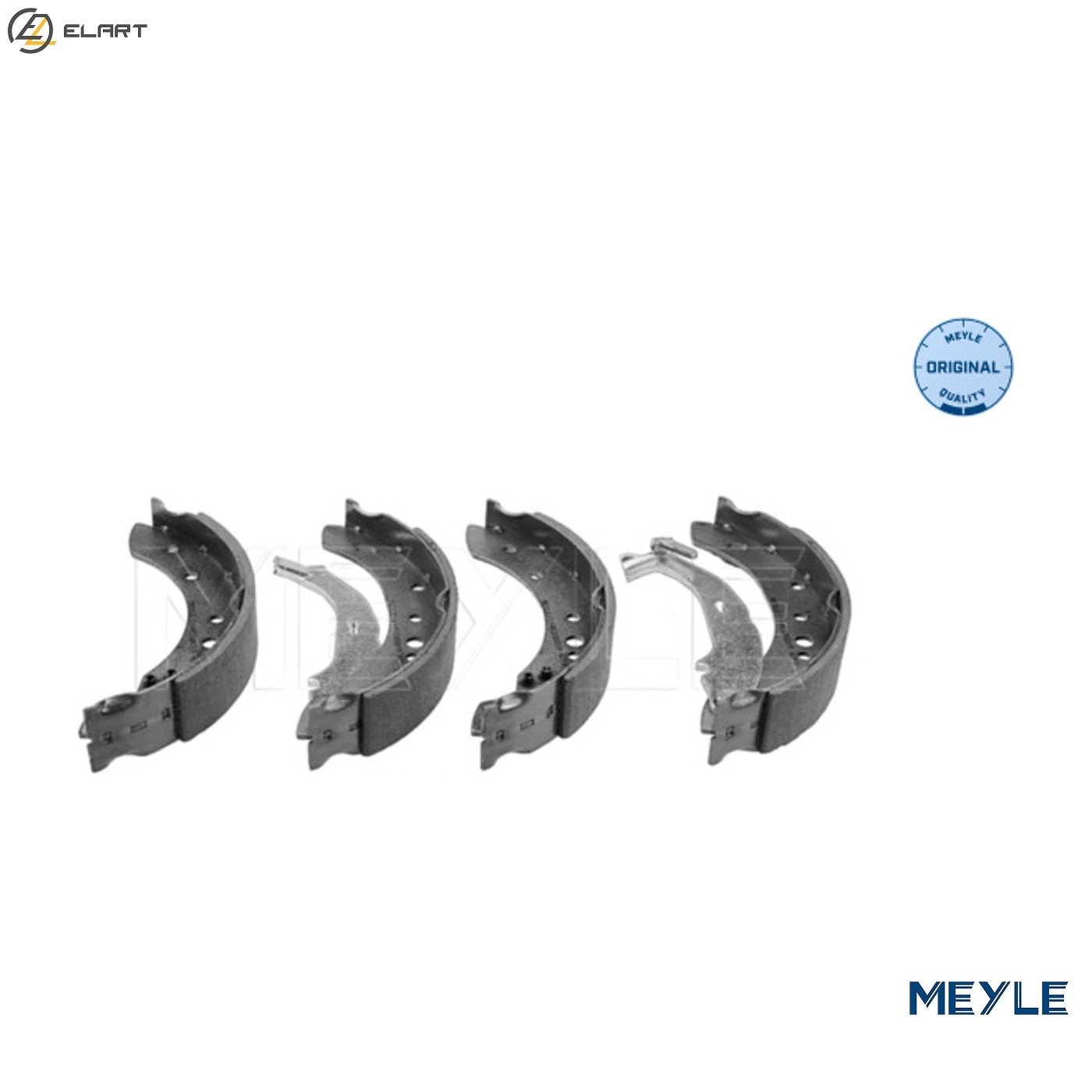 BRAKE SHOE SET 11-14 533 0019 FOR PEUGEOT CITROEN C3/Pluriel C2 KFU 1.4L 4cyl