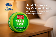Hand Cream for Dry Cracked Hands 3.4oz Healing Moisturizer Soothing Skincare USA