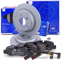 ATE Bremsscheiben +Ceramic BelÄGe Hinten FÜR Mercedes Vito V-KLASSE W447 Camper