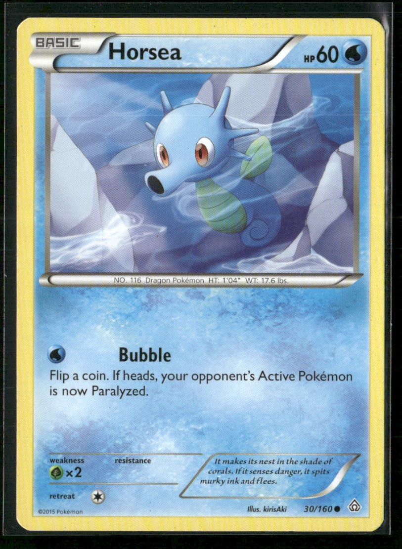 Horsea XY - Primal Clash 30/160 Normal LP
