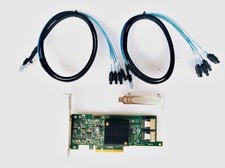 LSI 9217-8i 6Gbps PCIe 3.0 SAS/SATA HBA IT Mode w/2x SFF-8087 Cable