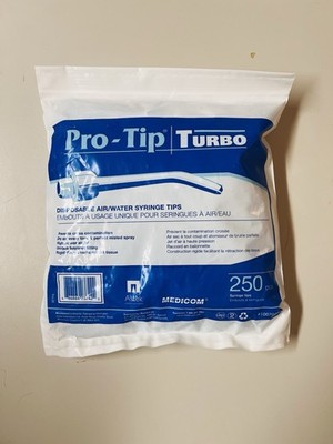 Medicom Pro-Tip Turbo 250 Air/Water  Tips   1007074 NEW