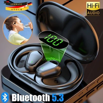 Bluetooth 5.3 Kopfhörer Kabellos Sport Bluetooth Kopfhörer, Open Ear Kopfhörer  - Bild 1 von 4