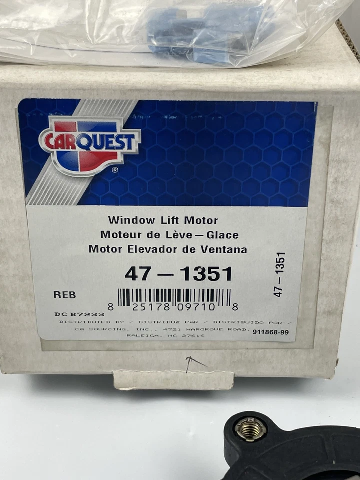 Power Window Motor CarQuest 47-1351 Reman, (vehicle position varies by model) - Image 4 of 4