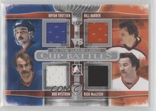 2013-14 In the Game-Used Cup Battles Silver Bryan Trottier Bill Barber HOF 7i6