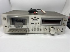 Technics RS-M63 3 Head Stereo Cassette Tape Deck All functions are working