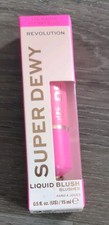 Revolution  Super Dewy Liquid Blush Blusher You Had me at First Blush 15ml New