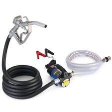 Orion Motor Tech Diesel Transfer Pump, 12 Volt Fuel Transfer Pump with Nozzle...