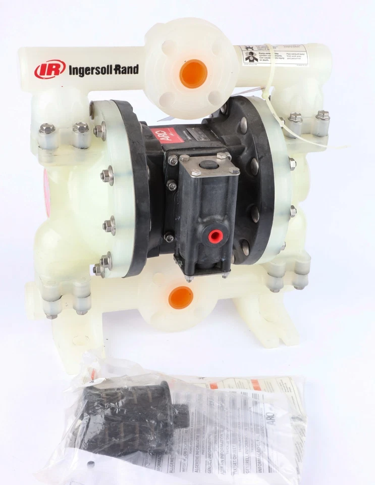 Ingersoll Rand ARO PD10P-YPS-PTT Diaphragm Pump, 1" Flange, Polypropylene, 53GPM - Image 3 of 4