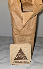 100 Blatz TAST TEST BLATZ YOURSELF Beer Milwaukee's Finest 3 3/8" Sq Coasters