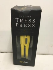 Drybar The Tress Press 1.27" Flat Iron Straightener Yellow Imperfect Box(New)***