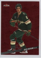 2025 Upper Deck Fleer Ultra Medallions Ruby Red 37/50 Zeev Buium #M-12 Rookie RC