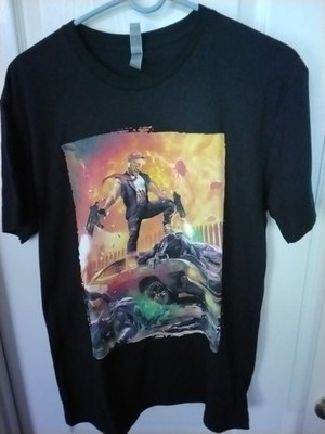 Next Level Apparel Men's Trump DJT T-Shirt Size M Black *RARE*