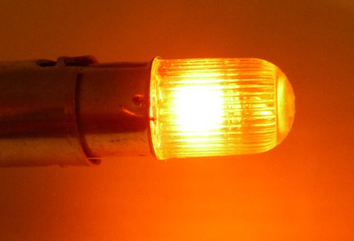 Glimmlampen 220-230V, BA9s, orange leuchtend