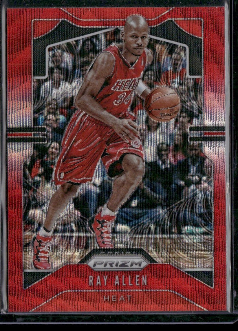 2019-20 Panini Prizm #22 Ray Allen Prizms Ruby Wave
