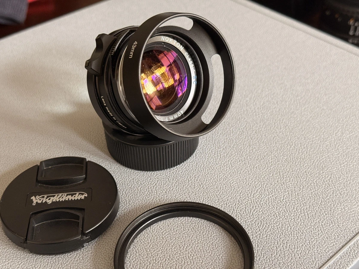 Voigtländer f/1.4 Lenses 40mm Focal for sale - eBay
