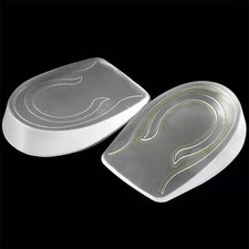 Height Increase Insoles Men Women Invisible Heel Lift Taller Shoe Inserts 2 Pads