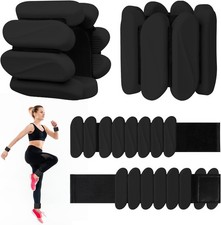 Wrist and Ankle Weights, Adjustable Silicone Bracelets for Exercise