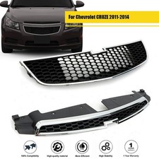 For Chevrolet Cruze 2011-2014 Front Upper Grille Lower Grill Set Pair Black For Chevrolet Cruze 2011-2014 Front Upper Grille Lower Grill Set Pair Black
