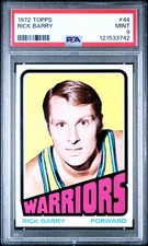 1972 TOPPS #44 RICK BARRY PSA 9