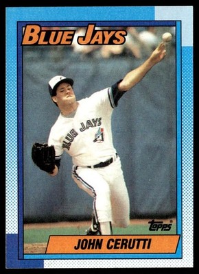 1990 Topps John Cerutti Toronto Blue Jays #211