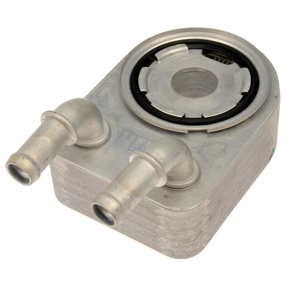 For Dodge Avenger 2008-2014 Engine Oil Cooler | Matte Finish Grey | 10 Core Row - Image 2 of 4