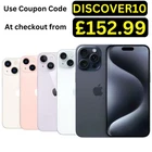 Apple iPhone 15/15 Pro/16/16 Pro Max/14/13/12 Unlocked Smartphone Pristine A++
