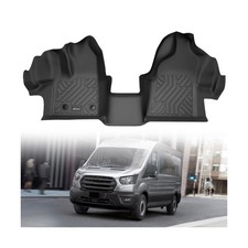 KARPAL Floor Mats Front Liner Fit for 2015-2021 Ford Transit 150/250/350/350H...