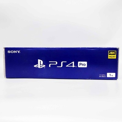 Sony PS4 PlayStation 4 Pro Jet Black 1TB Console CUH-7200BB01