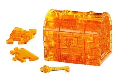 Beverly 3D Crystal Puzzle Treasure Box 52 Teile Puzzle 50216