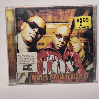 #ad The Lox Money Power amp; Respect CD Vtg 1990s East Coast Hardcore Rap Hip Hop Album $19.78