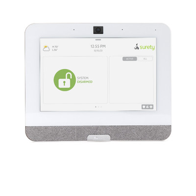 Qolsys iQ4 iQP4003 345 MHz 2GIG Honeywell Wireless Alarm Security Panel Power G