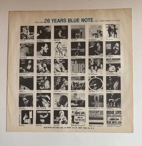 LARRY YOUNG-INTO SOMETHIN’ BLUE NOTE BLP4187  MONO EAR VAN GELDER 1st ED image 3