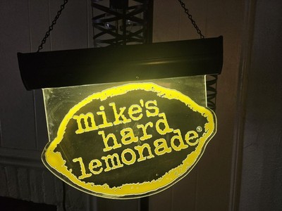  Mike's Hard Lemonade Electric Lighted Sign For Bar / Mancave