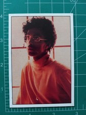 Tarjeta de música Panini Pop Stars Sonrics 1989 Prince #125