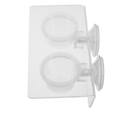 Food Dish for Reptile Tank Gecko Feeding Container Lizard Feeder Bowl