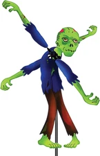 Whirligig Spinner Zombie 20" – Spooky Halloween-Themed Design, Weather-Resistant