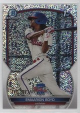 2023 Bowman Chrome Prospects Speckle Refractor /299 Emaarion Boyd #BCP-128 0c6
