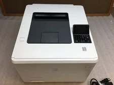 HP Color LaserJet Managed E45028dn Laser Printer 3QA35A 19 Pgs & Full Toner
