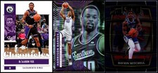2021 Panini Sacramento Kings (3) Card Lot - LIMITED EDITION – RARE GEM