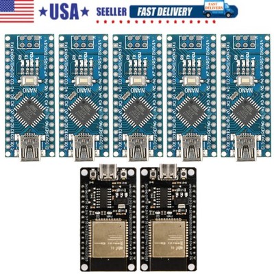 ESP32 TypeC Development Board Bluetooth / NANO V3.0 ATMEGA328P Micro-Controller