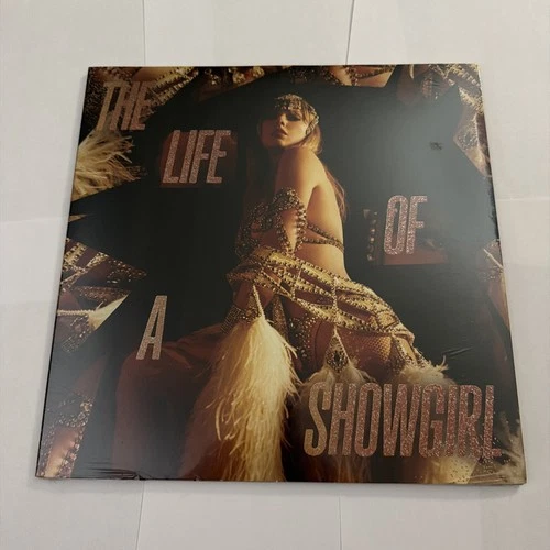Taylor Swift The Life of a Showgirl Vinyl New Pink Shimmer