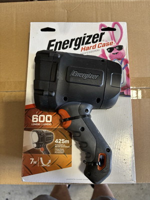 Energizer Spotlight ~ Hard Case ~ 600 Lumens ~ New in Package