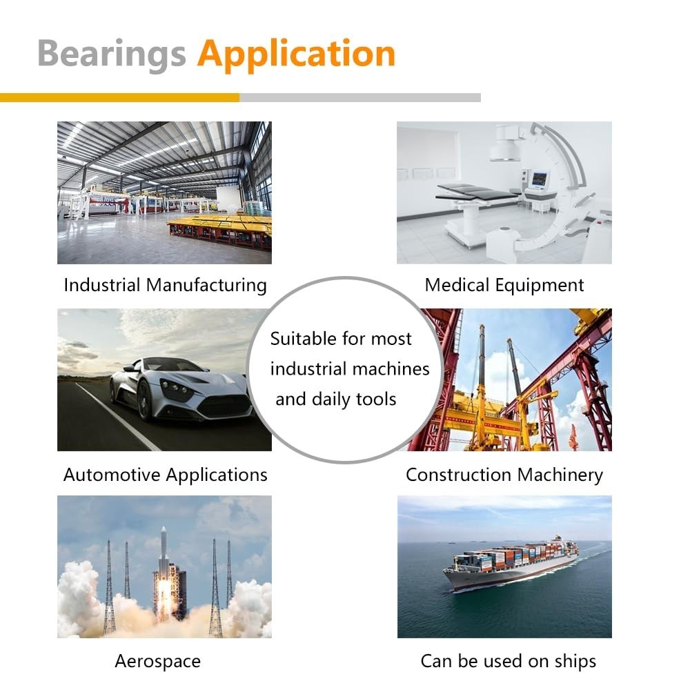 QinDa 51202 Thrust Bearing (4Pcs, 15x32x12mm)