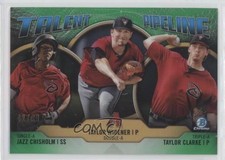 2019 Bowman Green Refractor 42/99 Jazz Chisholm Taylor Clarke Widener 1u6