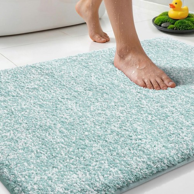 #ad Anti Fatigue Non Slip Bathroom Rugs – Cushioned Dense Elastic Microfiber Bath... $31.62
