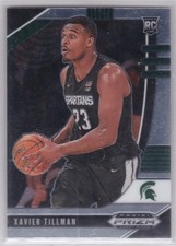 2020-21 Prizm Draft Picks Basketball Xavier Tillman RC #22